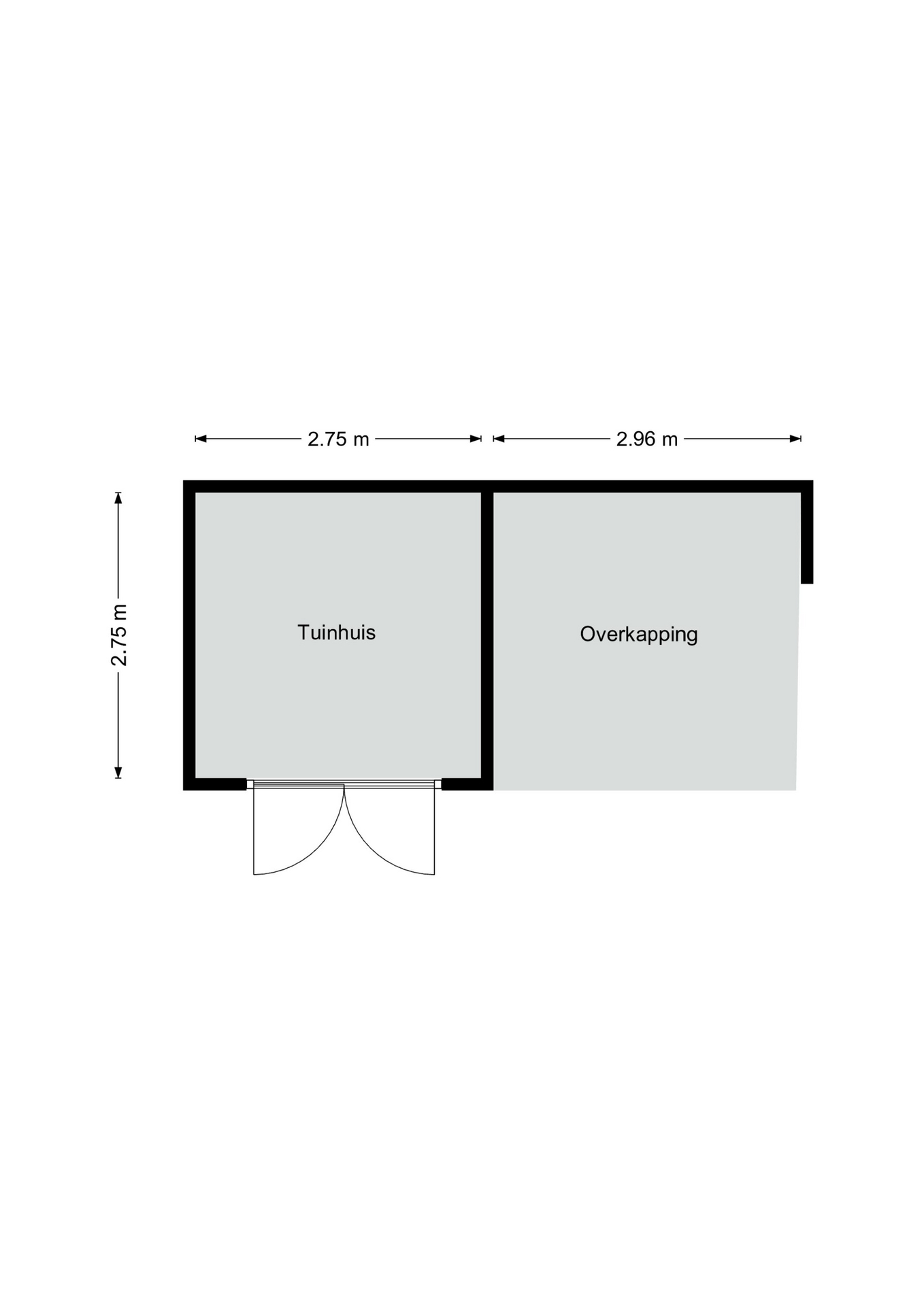 Tuinhuis en overkapping