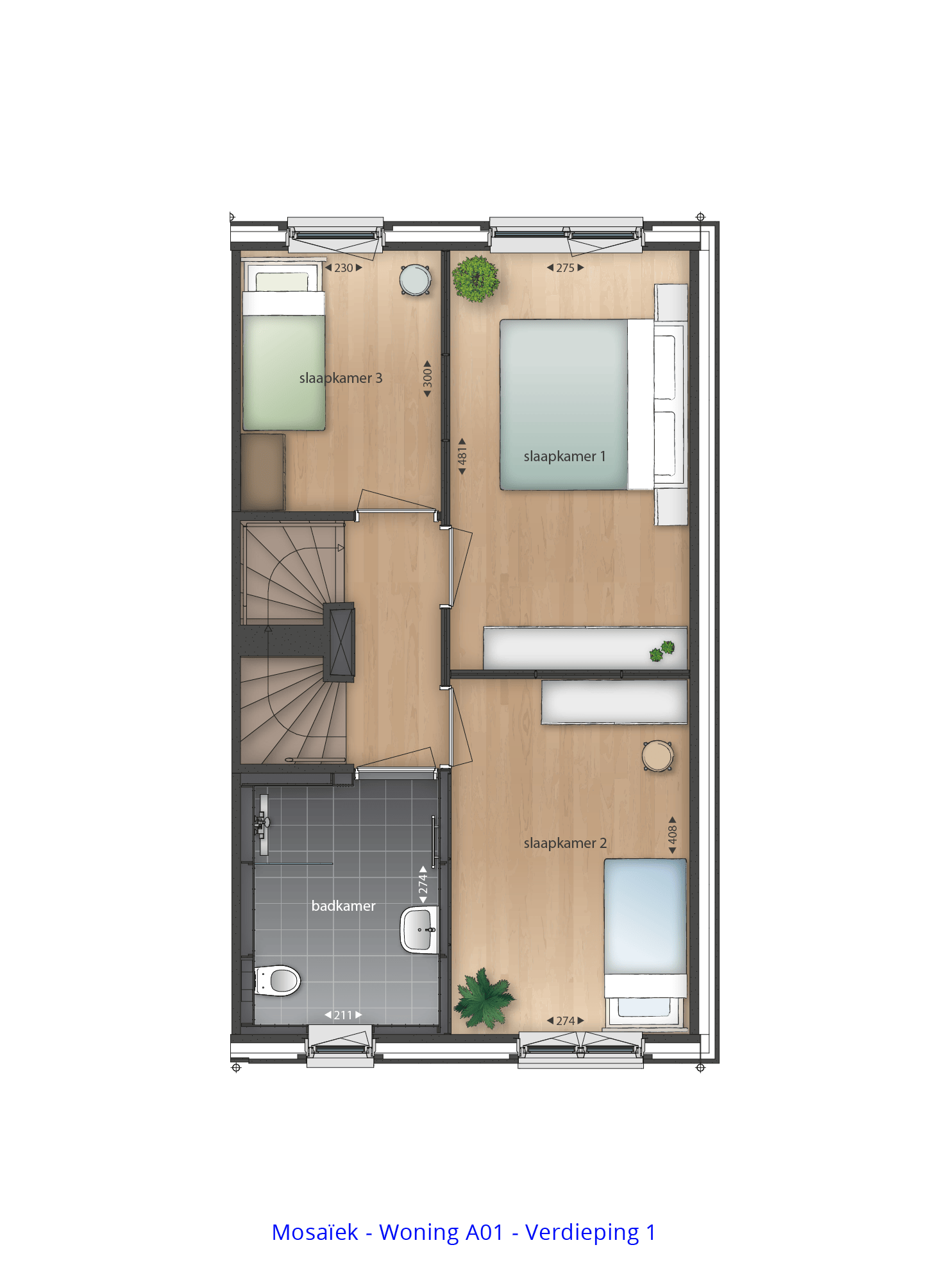 3W_Mosaiek_Woning-A01_V1