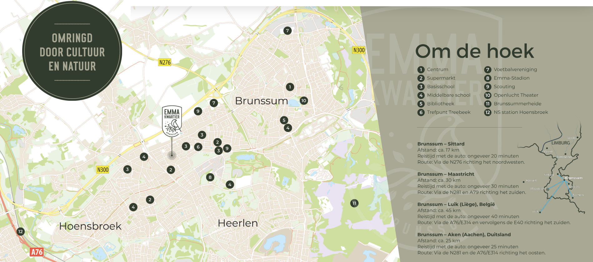 locatie met legenda